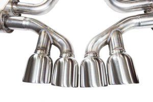 Chevrolet Corvette Performance Exhaust - Kooks Headers - Full 3in Axle-Back - Polished - `97-`04